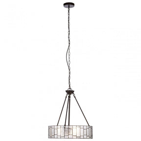 Waldorf Deco Pendant Light, Bronze