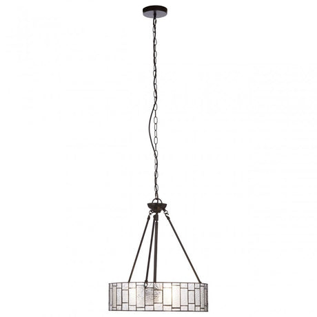 Waldorf Deco Pendant Light, Bronze