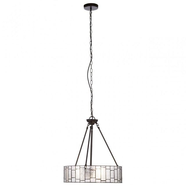 Waldorf Deco Pendant Light, Bronze