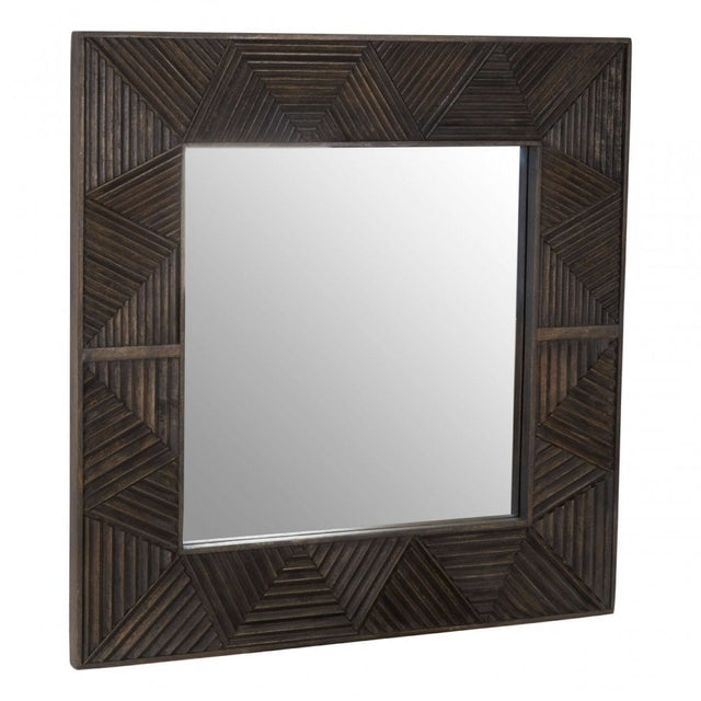 Saira Wall Mirror, Grey