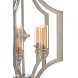 Alka 5 Bulb Pendant Lamp, Silver