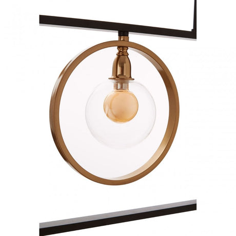Abira 3 Bulb Pendant Lamp, Bronze