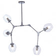Abira Silver Finish Pendant Lamp, Silver