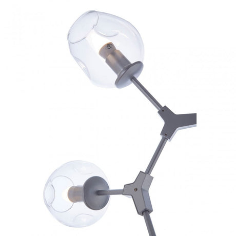 Abira Silver Finish Pendant Lamp, Silver