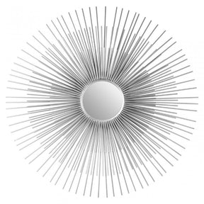 Cristi Silver Finish Wall Mirror, Silver
