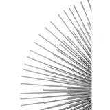 Cristi Silver Finish Wall Mirror, Silver