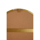 Cora Gold Finish Oval Wall Mirror, Gold