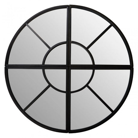 Cosma Wall Mirror, Black