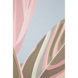 Astratto Canvas Multileafs Wall Art, Green