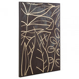 Astratto Canvas Black And Gold Wall Art, Black