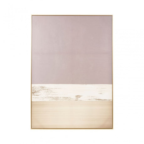 Astratto Canvas Gold And Grey Foil Wall Art, Grey