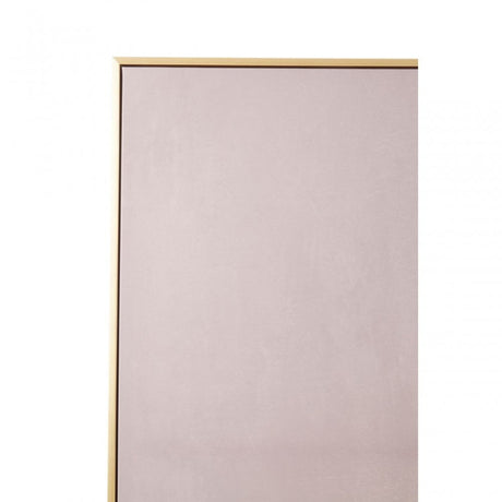 Astratto Canvas Gold And Grey Foil Wall Art, Grey