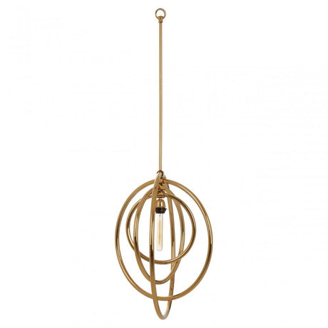 Skye Gold Finish Pendant Light, Gold