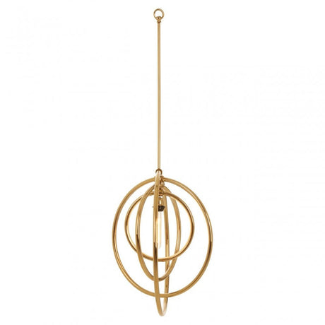 Skye Gold Finish Pendant Light, Gold