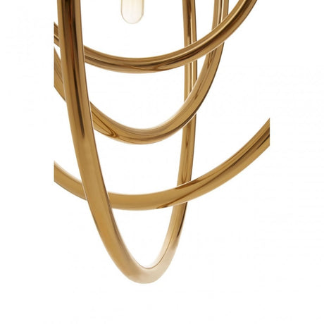 Skye Gold Finish Pendant Light, Gold