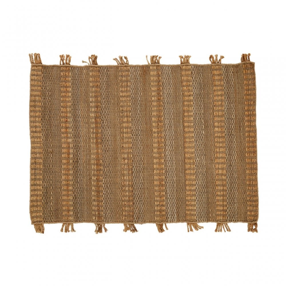 Bosie Jango Small Striped Rug, Grey