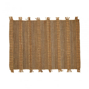 Bosie Jango Small Striped Rug, Grey