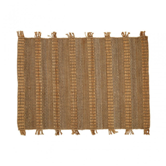 Bosie Jango Small Striped Rug, Grey