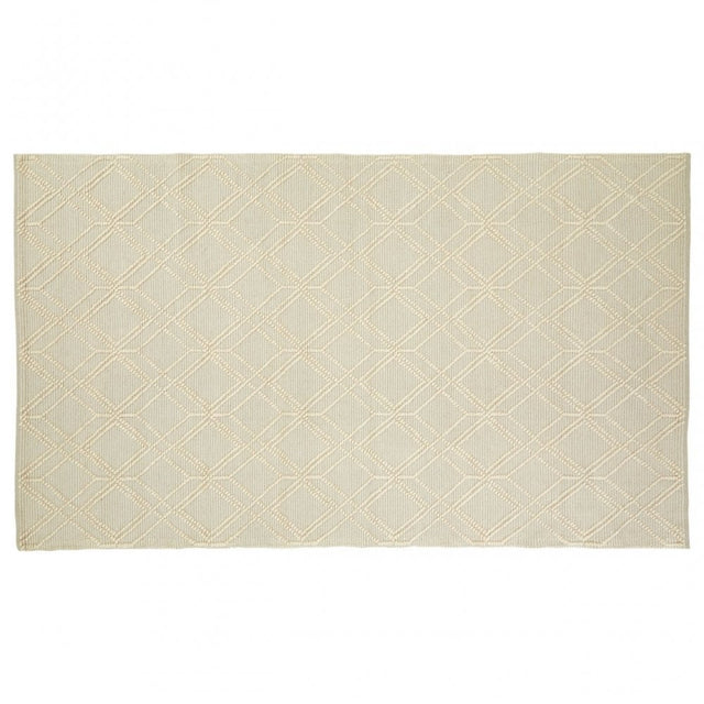 Bosie Jango Large Geometric Rug, Cream