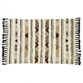Bosie Jango Large Tribal Rug, Cream