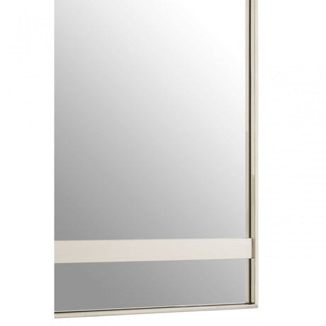 Demas Rectangular Wall Mirror, Gold