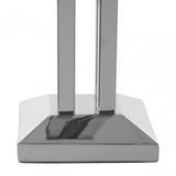 Skye Table Lamp With Dual Rod Base, Silver