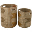 Bora Set Of 2 Storage Baskets, Natural