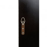 Dimensional Squares Wall Mirror, Brown