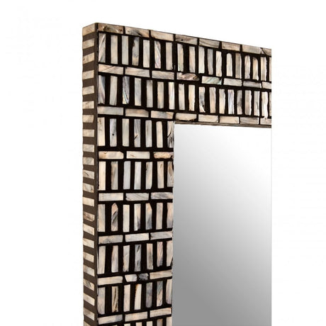 Bria Wall Mirror, Black