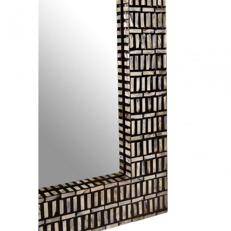Bria Wall Mirror, Black