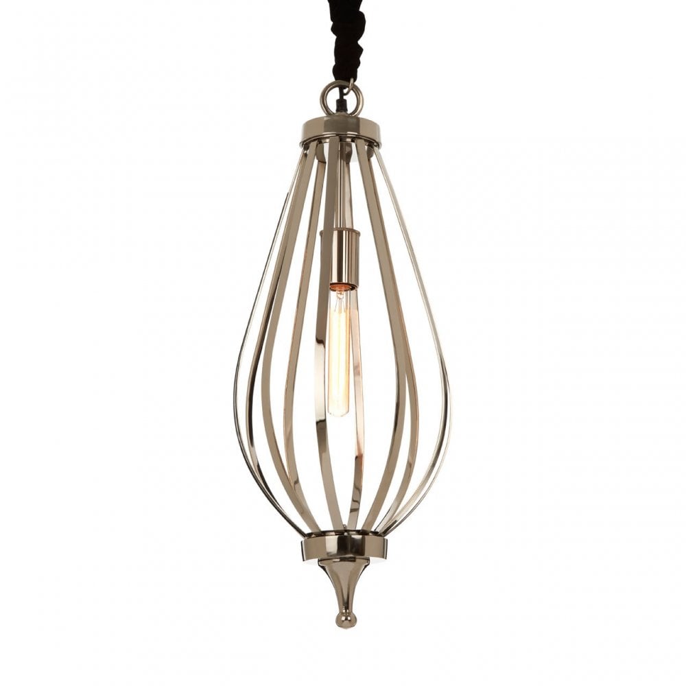 Callen Small Pendant Light, Silver