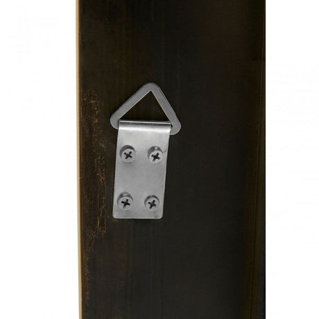 Baroque Rectangular Gold Wall Mirror, Gold