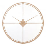 Beauly Gold Finish Wall Clock, Gold