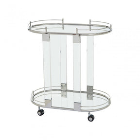 Oria Trolley Mirror, White