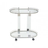 Oria Trolley Mirror, White
