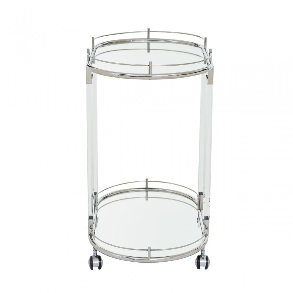 Oria Trolley Mirror, White