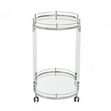 Oria Trolley Mirror, White