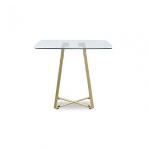 Metropolitan Square Glass Dining Table