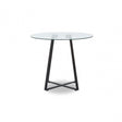 Metropolitan Round Glass Dining Table