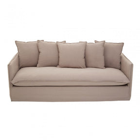 Antibes 3 Seater Grey Sofa, Grey
