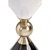 Martini Gold & Black Side Table