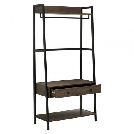 Bradbury Dark Oak Storage Unit, Brown