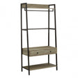 Bradbury Grey Oak Storage Unit, Grey
