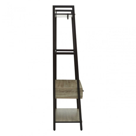 Bradbury Grey Oak Storage Unit, Grey
