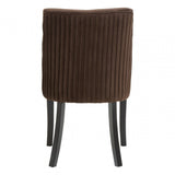 Fifty Five South Mink Velvet Dining Chair