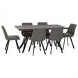 Westford Rectangle Dining Set, Grey