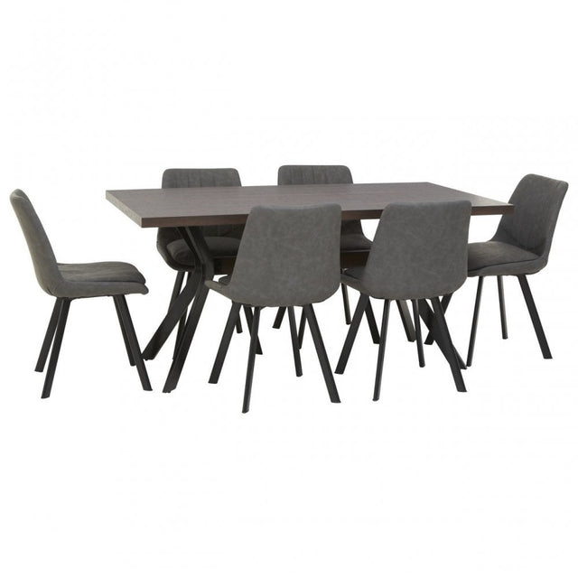 Westford Rectangle Dining Set, Grey
