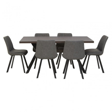 Westford Rectangle Dining Set, Grey