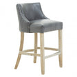 Fifty Five South Grey Hevea Bar Chair