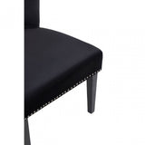 Kensington Townhouse Black Winged Dining Chair